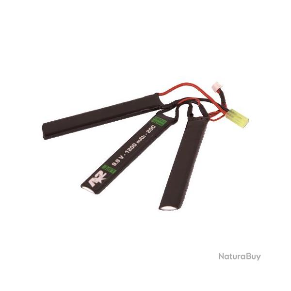 Batterie A2 LiFe -9.9V 1200 mAh 20C - Triple Stick