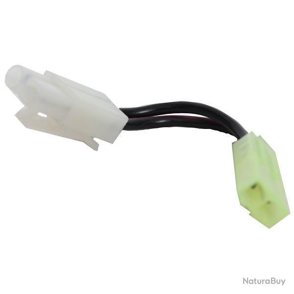 Connectique Tamiya Type Large Male- Petite Femelle