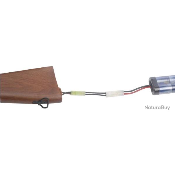 Adaptateur de batterie Large Male - Mini Femelle