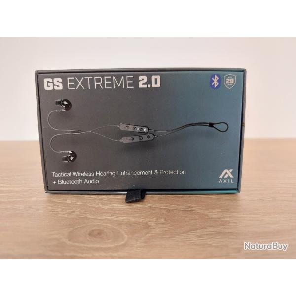 Oreillettes de protection actives GS EXTREME 2.0 Bluetooth AXIL