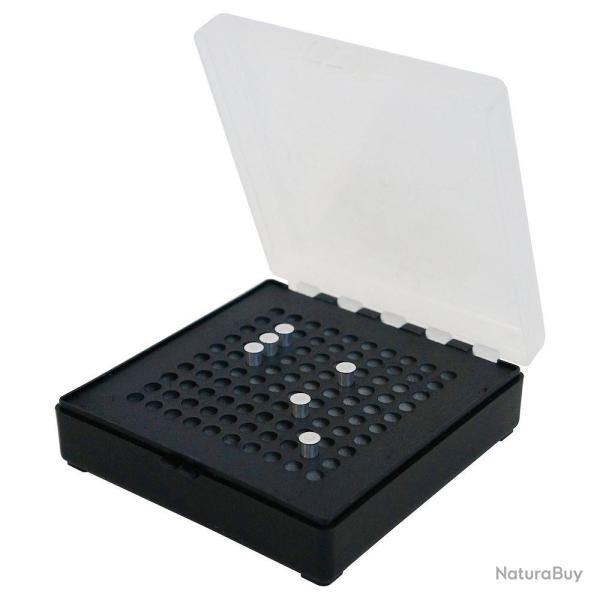 Bo�te de rangement 100 cartouches cal. .22 LR - Noir