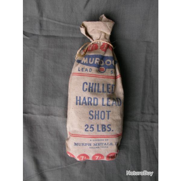 WW2 US SAC VIDE A PLOMB AM�ERICAIN " MURDOCK " 25 LBS US ARMY 7 1/2 ( 39-45 ) RARE