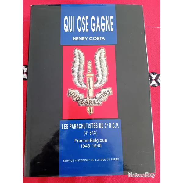 4eme SAS Qui Ose Gagne RARE ouvrage de r�f�rence �puis� Henry CORTA