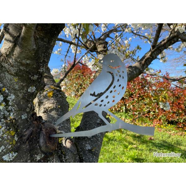 Plaque d�corative grive