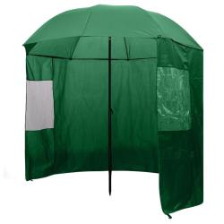 Parapluie de p&ecirc;che Vert 240x210 cm