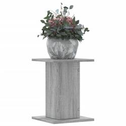 Supports pour plantes 2 pcs sonoma gris bois d'ing&eacute;nierie