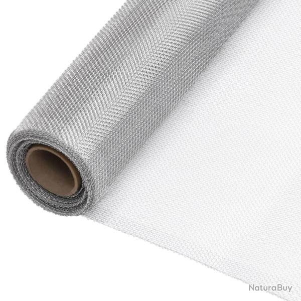 �cran en treillis Aluminium 112x1000 cm Argent�