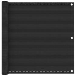 &Eacute;cran de balcon en PEHD 90x600 cm Anthracite