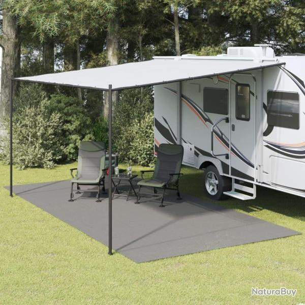 Tapis de tente anthracite 6x3 m