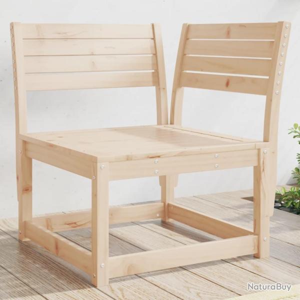 Canap� d'angle de jardin 73x73x78cm bois pin massif