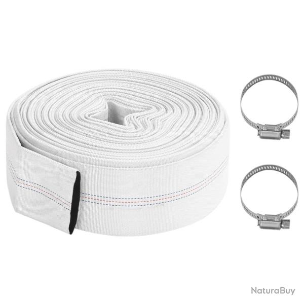 Tuyau plat 20 m 3" PVC