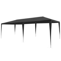 Tente de r&eacute;ception 3x6 m PE Anthracite