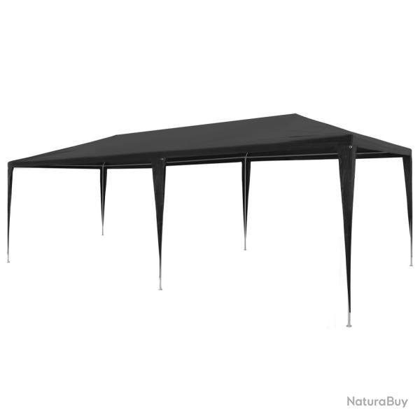 Tente de r�ception 3x6 m PE Anthracite