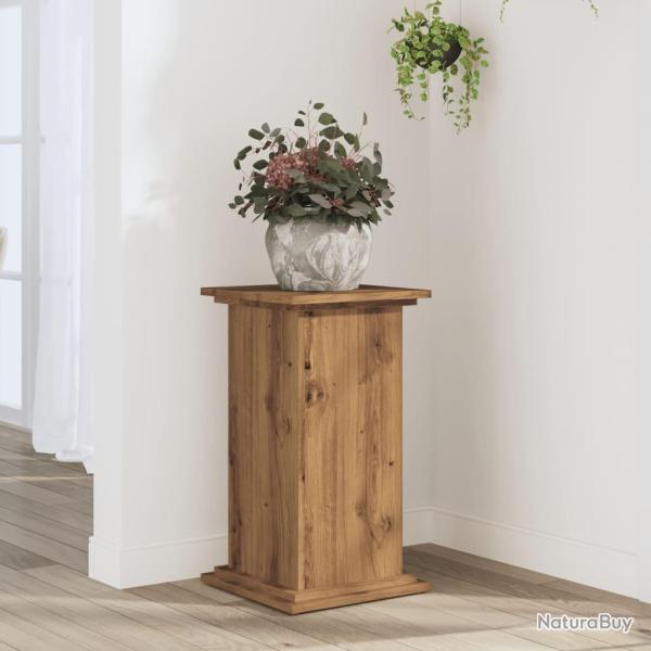 Support pour plantes 33x33x60 cm bois d'ing�nierie
