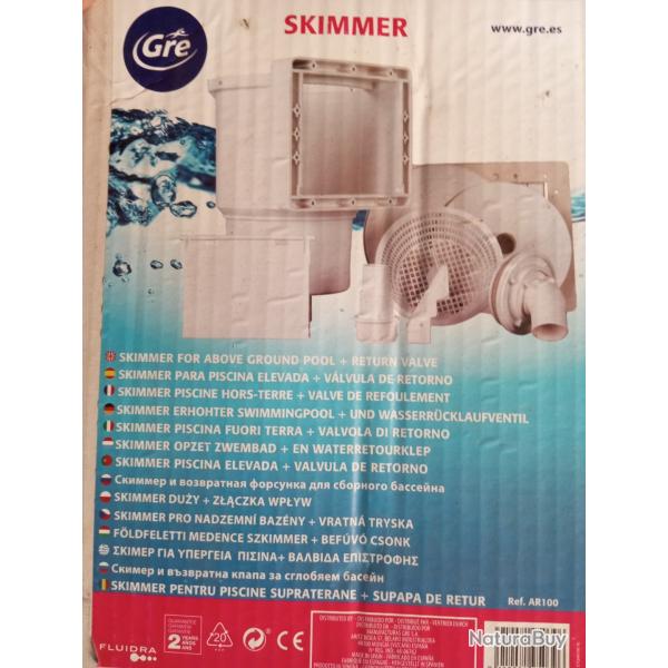 Skimmer piscine hors sol