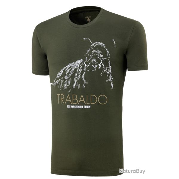 T-shirt TRABALDO Identity, motif sanglier