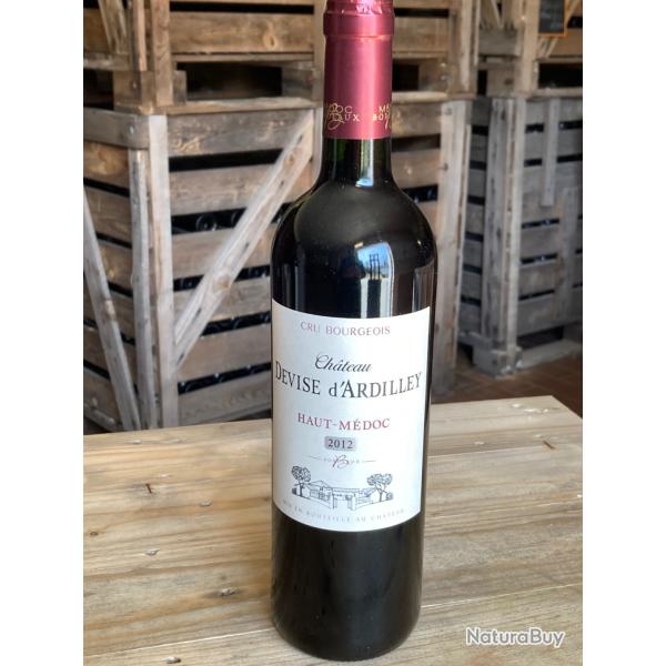 Ch�teau Devise d'Ardilley 2012 Haut M�doc - Cru Bourgeois - cartons de 24 bouteilles