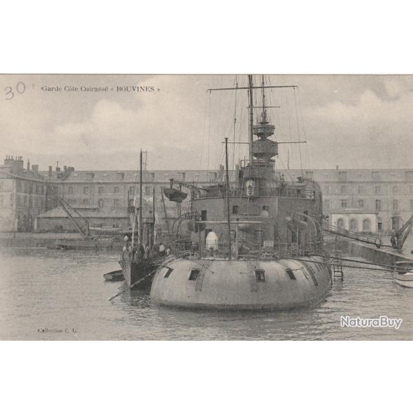 CPA -Marine Militaire -Garde C�te Cuirass� BouvinesN�011