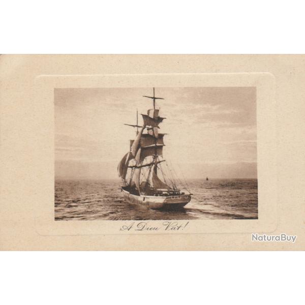 CPA - BATEAUX / A DIEU VAT N�003