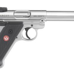 Pistolet 22Lr Ruger Mark IV Target Inox