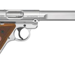 Pistolet 22Lr Ruger Mark IV Inox Comp&eacute;tition
