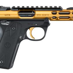 Pistolet Ruger MARK IV 22/45 LITE .22LR FILET&Eacute; 1/2-28"