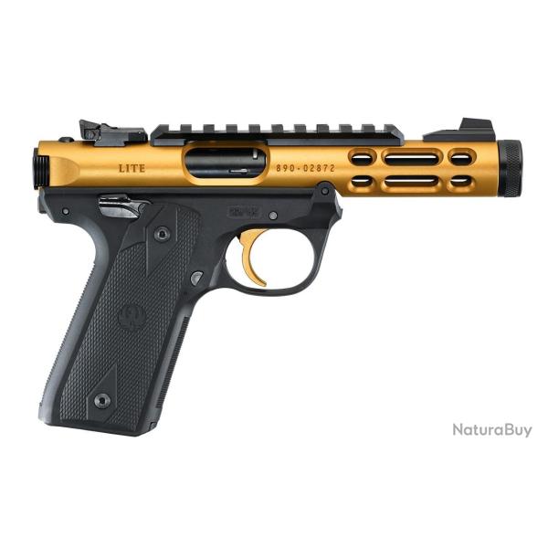 Pistolet Ruger MARK IV 22/45 LITE .22LR FILET� 1/2-28"