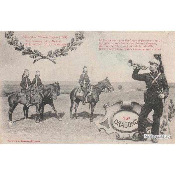 CPA- 15e R�giment Dragons N� 505