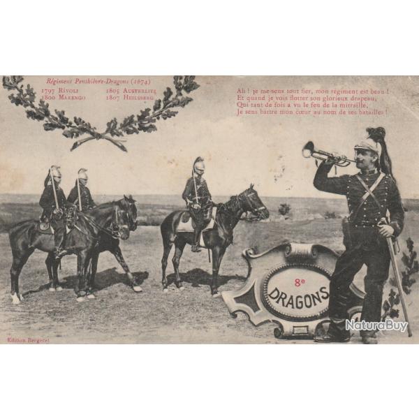 CPA- 8e R�giment Dragons N� 506