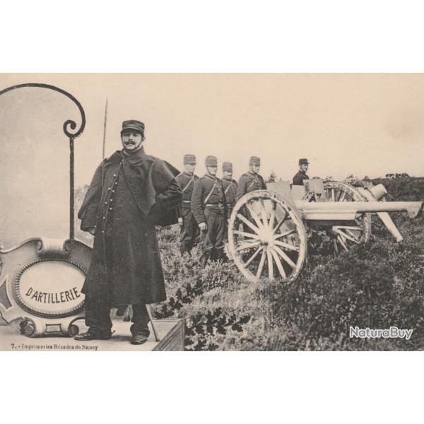 CPA- Rgiment D'ARTILLERIE  N 503