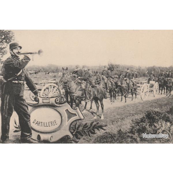 CPA- R�giment D'ARTILLERIE  N� 502