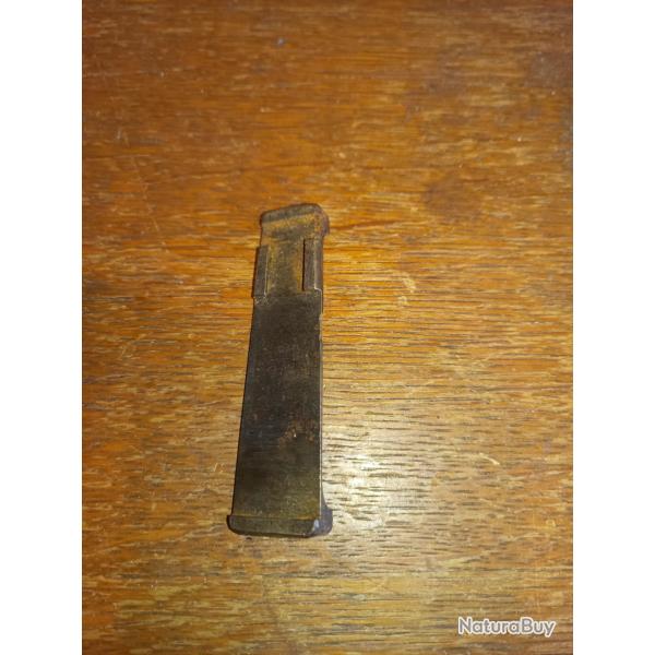 Planchette de magasin mauser ww1 beau marquage