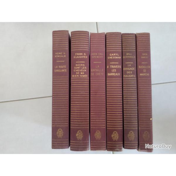 Livres sur la Seconde Guerre Mondiale - lot de 6 livres