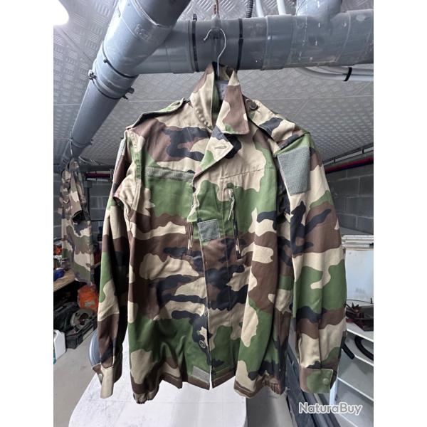 Chemise et Chemisette Treillis Militaire Arm�e Fran�aise F1