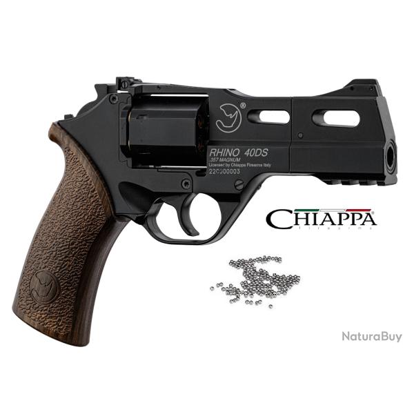 Revolver  RHINO 40 DS  Chiappa * Cal 4.5 Bille Acier