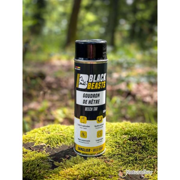 Black Beasts goudron de H�tre en Spray de 500mL