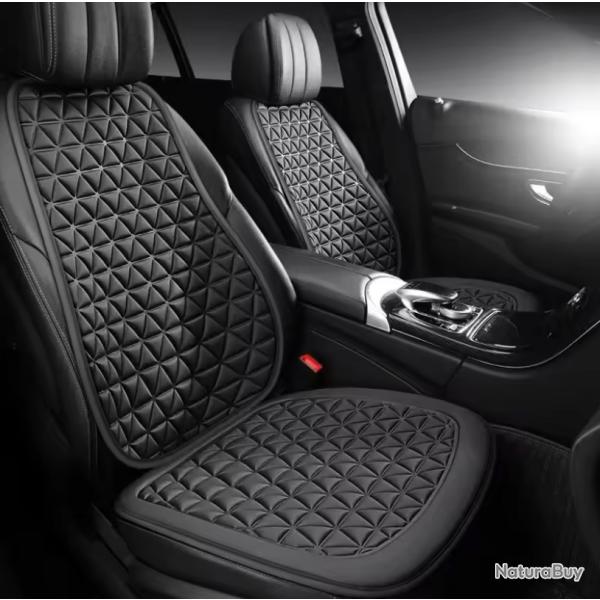 Housse de Si�ge et dossier de Voiture 3D Suspendu Universel & Confort Noir