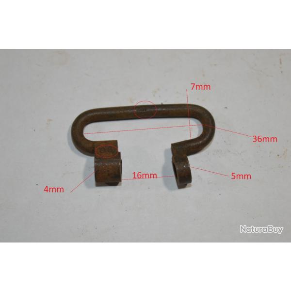 Battant de bretelles pour fusil � identifier  fran�ais, Chassepot,, Lebel Mauser / dreyse G98 (C8/1)