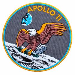 Apollo 11 - Diam&egrave;tre 100 mm &agrave; coudre ou &agrave; thermocoller