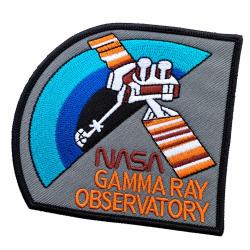 NASA GAMMA RAY OBSERVATORY  100mmx90mm &agrave; coudre ou &agrave; thermocoller