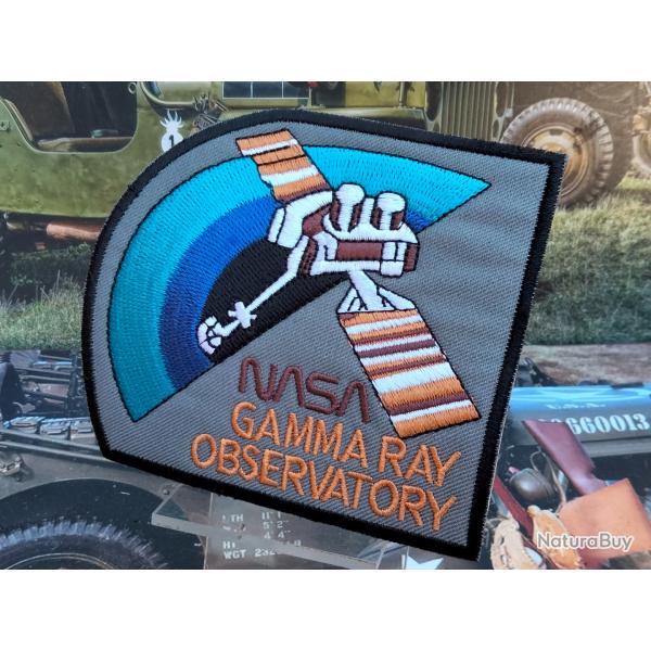 NASA GAMMA RAY OBSERVATORY  100mmx90mm � coudre ou � thermocoller