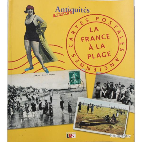Livre Cartes postales anciennes : la France  la plage