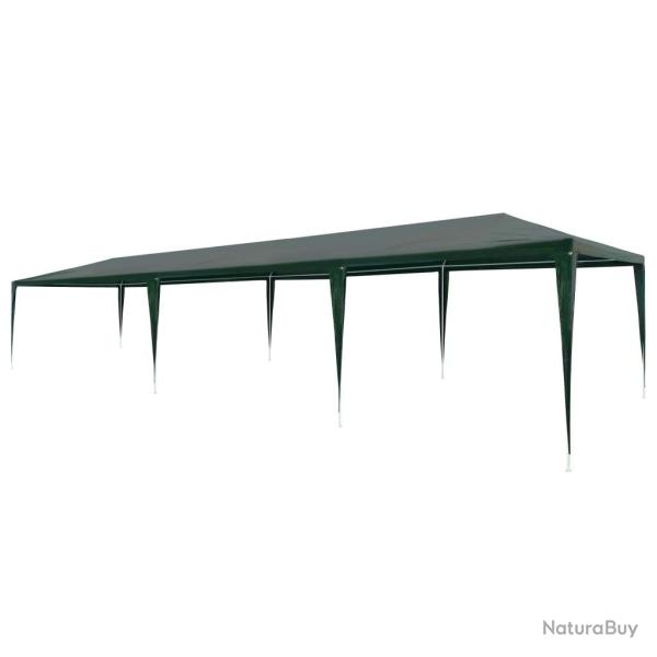 Tente de r�ception 3x9 m PE Vert