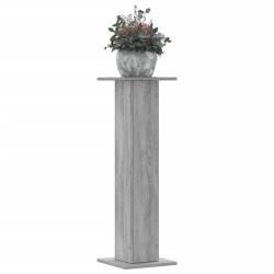 Supports pour plantes 2 pcs sonoma gris bois d'ing&eacute;nierie