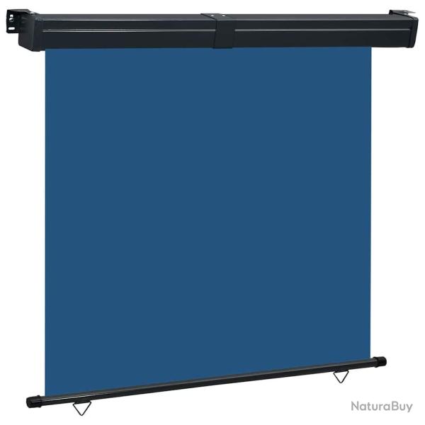 Auvent lat�ral de balcon 165x250 cm Bleu