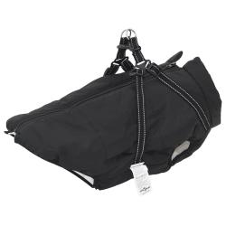 Manteau pour chiens avec harnais imperm&eacute;able r&eacute;fl&eacute;chissant L52
