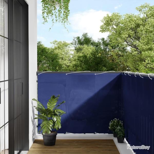 �cran de balcon bleu 120x800 cm 100% polyester oxford