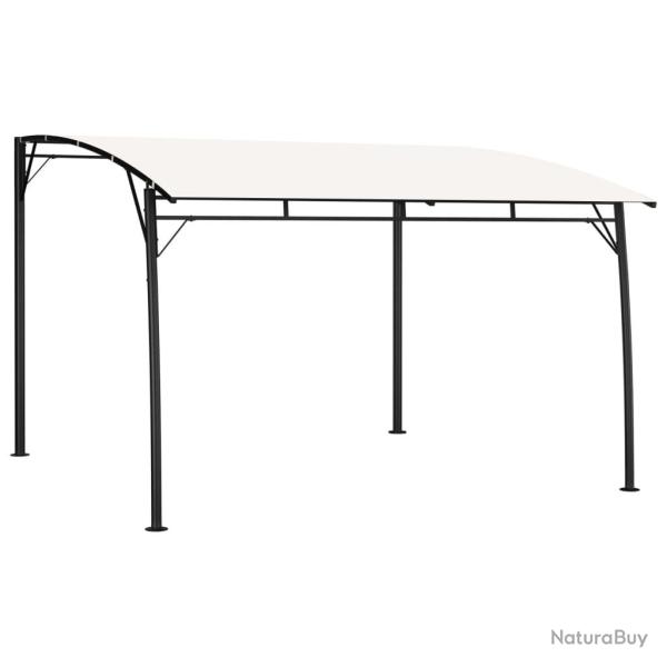 Auvent pare-soleil de jardin 3x3x2,55 m Cr�me
