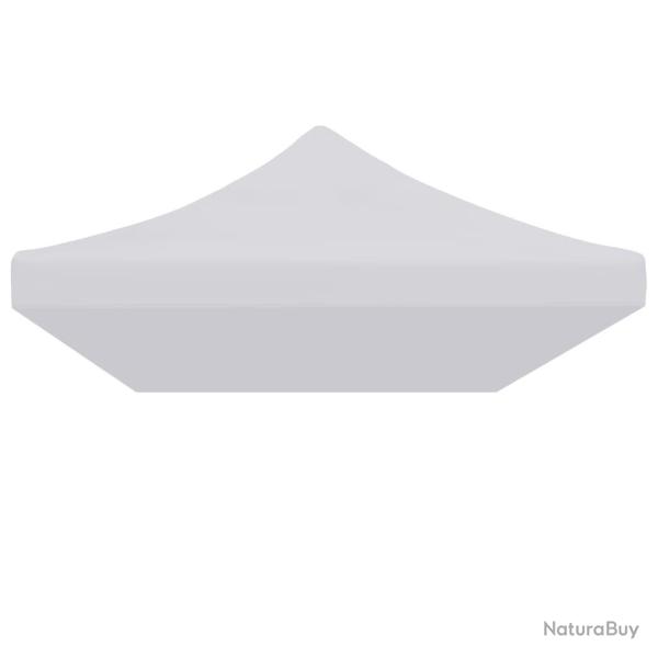 Toit de tente de r�ception 3 x 6 m Blanc