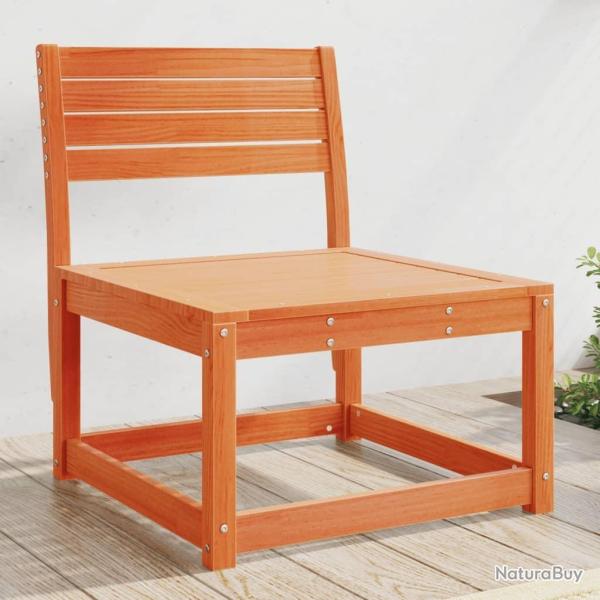 Canap� de jardin cire marron bois de pin massif